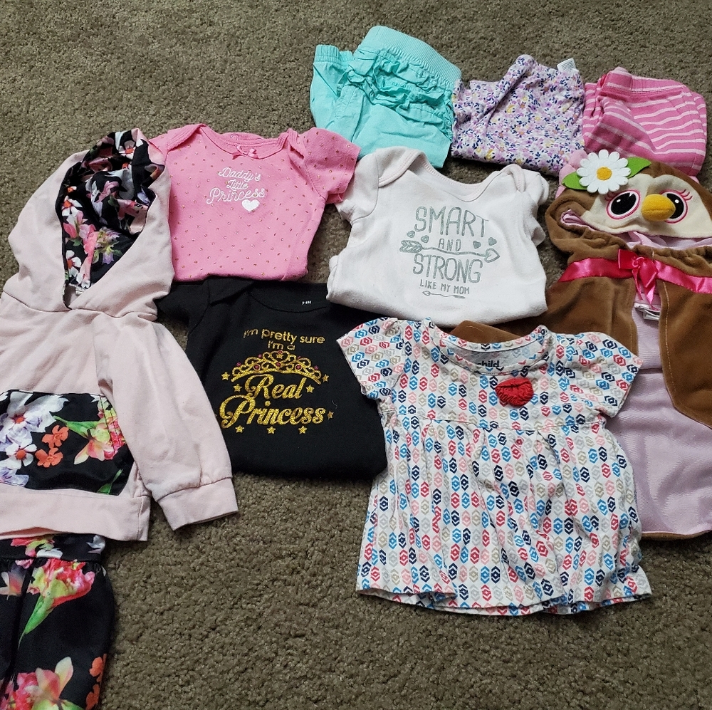 3-6 month girl clothes